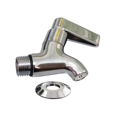 Imagem de Torneira Metal Cromado Bebedouro De Água Industrial +Canopla