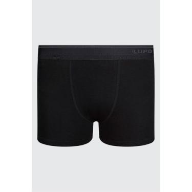 Imagem de Cueca Boxer Infantil Lupo 00150-003 Sem Costura Lisa Algodão T. P/GG, 