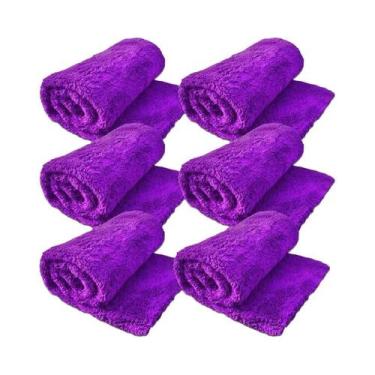 Imagem de Toalhas De Limpeza Automotiva De Microfibra Sem Bordas Espessadas 1-12