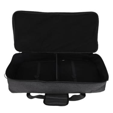 Imagem de Jiawu Bolsa de transporte para pedal de efeitos de guitarra Boss, Line 6, para Digi Tech, estojo de armazenamento para pedal de efeitos com acolchoamento espesso (L)