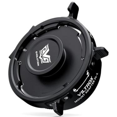 Imagem de VILTROX Adaptador de montagem de lente PL-L com trava de segurança para lente de montagem PL para câmera de montagem L Panasonic S1 S1R S1H S5/Leica SL SL2 CL TL/Sigma fp L