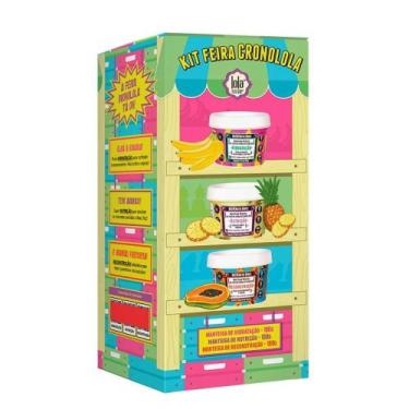 Imagem de Máscara Capilar Lola Bemdita Ghee Feira Cronolola 3 Unidades Com 100g