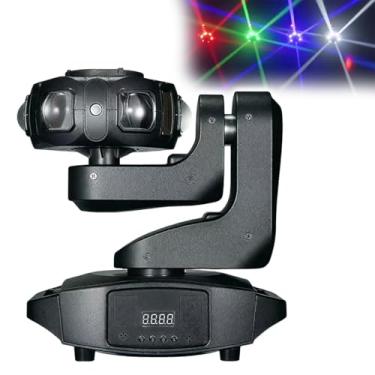 Imagem de Cabeças móveis LED 6 x 10W RGBW Iluminação de palco DMX Equipamento profissional para DJ com controle DMX para festas discotecas Casamentos Igreja Show ao vivo KTV Clube Pistas de dança
