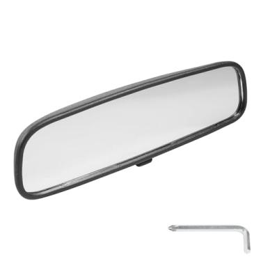 Imagem de SCUARI Espelho retrovisor, acessórios de carro 10,23 x 2,87 polegadas, espelho retrovisor interno automotivo dia/noite com chave inglesa, compatível com a maioria dos SUVs automotivos, substituição