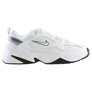 Imagem de Nike Sapatos de ginástica femininos, Branco Branco Branco Cinza Frio Preto 100, 4.5 Big Kid