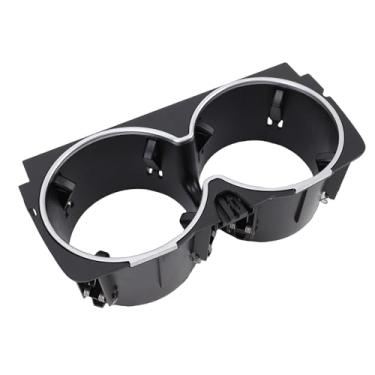 Imagem de Luocute Substitua a Inserção Dupla Bandeja do Suporte de Copo do Console Central, Suporte de Copo das Bebidas A2226830075 Substituição Antiderrapante para W222 S Classe 2014-2017