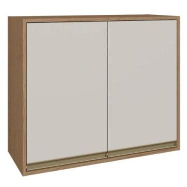 Imagem de Armario Aereo Cozinha 2 Portas de Abrir 1 Prateleira 60 cm Vitória Car