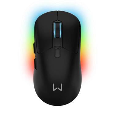 Imagem de Mouse Magnus (Wireless) com Base Preto Warrior - MO421, Preto