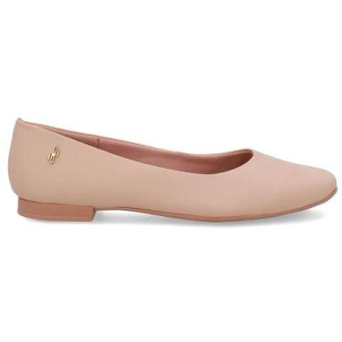 Imagem de Sapatilha Usaflex Bico Quadrado: Conforto e Tendência, Bege, 37