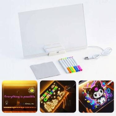 Imagem de Lousa LED Interativa com Canetas Neon - Atena