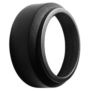 Imagem de Prolongador de Canopla para Registros 10mm, ABS Preto, 1 1/4" e 1 1/2", Acabamento Metálico, Alta Resistência à Corrosão