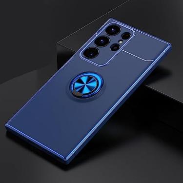 Imagem de Capa de anel de suporte para Samsung S23 Ultra S23 S22 Plus A52 A72 A73 A54 5G S20 FE TPU Soft Silicone Hold Cases, T5, para Samsung S22