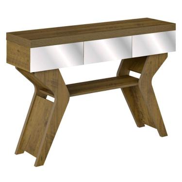 Imagem de Aparador Sala Estar Com Espelhos 120 Cm 3739 Pinho Arly