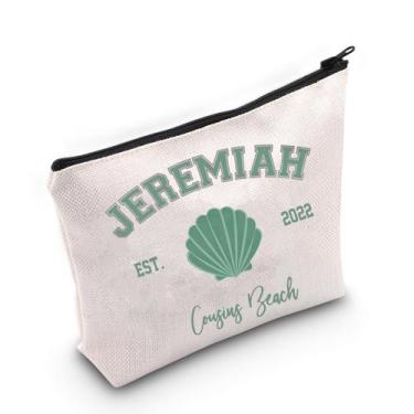 Imagem de Bolsa de cosméticos TSOTMO Jeremiah Beach 24x17 cm Poliéster
