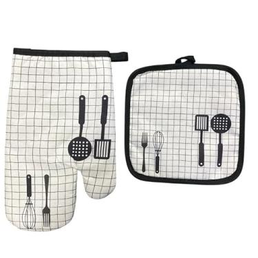 Imagem de Luvas Resistentes Ao Calor, ProteçãO Contra Queimaduras Na Cozinha(KICHEN)