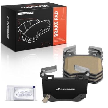 Imagem de A-Premium Conjunto de pastilhas de freio a disco de cerâmica traseiras compatível com modelos Kia e Genesis - Stinger 2018-2022, G70 2019-2022, 4 peças