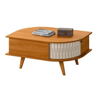 Imagem de Mesa De Centro Indianápolis Cinamomo Off White - Madetec