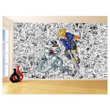 Imagem de Papel De Parede 3D Dragon Ball Trunks Freeza 3,5M Dbz617 - Você Decora