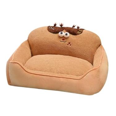 Imagem de Baoblaze Cama para cachorro, tapete, camas para gatos, para gatos, cama fofa para gatinhos, sofá-cama macio para cães, tapete para dormir para animais de, L
