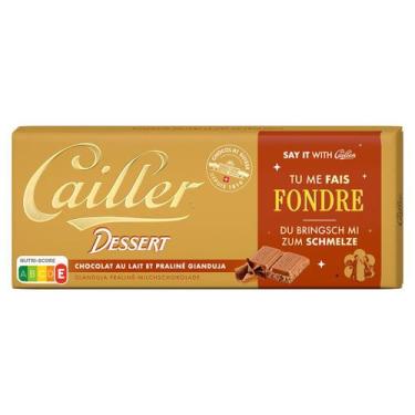 Imagem de Chocolate Suiço ao Leite com Praliné Gianduja Cailler 100g