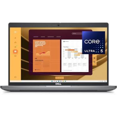 Imagem de Dell Laptop Latitude 5450 de 14 polegadas, tela sensível ao toque, Intel Core Ultra 5-135U vPro, 16 GB de RAM, SSD NVMe de 512 GB, webcam, Wi-Fi 6E, BT, teclado retroiluminado, HDMI, USB C, porta de