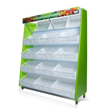 Imagem de Fruteira Expositora Hortifruti para 12 Caixas (Caixas não inclusas) VASCA-190 220V - Pol. Refrigeração