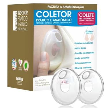 Imagem de Kit 2 Conchas Pós Parto Amamentação Indolor Base Rígida Mamatutti SaveMilk - Protege os seios e evita o desmame.