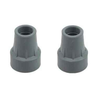 Imagem de Bastão De Caminhada De Borracha Reforçado Com Ponta De Metal Para Cami