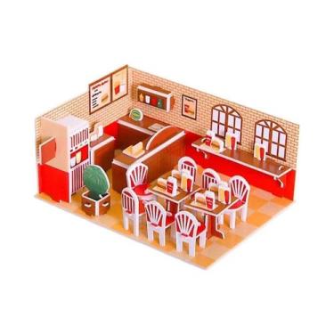 Imagem de Brinquedos Educativos De Quebra-Cabeça Em Papel 3D Feitos À Mão Para M