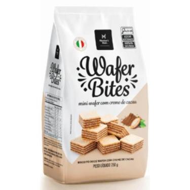 Imagem de Biscoito italiano mini wafer bites creme de cacau 250g  crocante e rec