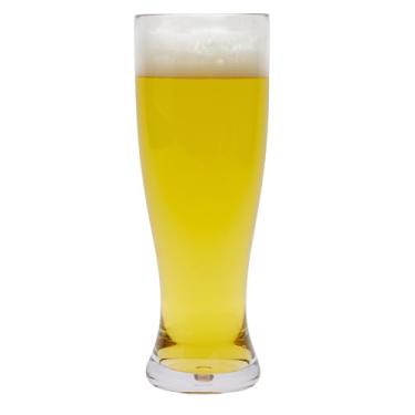 Imagem de GET Copos de cerveja Pilsner de plástico resistente à quebra, 590 ml (conjunto de 12)