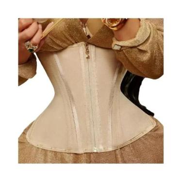 Imagem de Cinta Modeladora Feminina De Compressão Dupla Para Controle Abdominal,