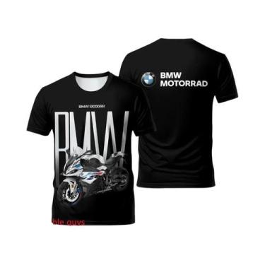 Imagem de Camiseta Esportiva De Manga Curta BMW Para Homens, Performance De Verã