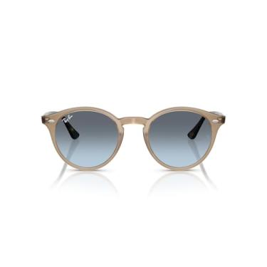 Imagem de Óculos de Sol Ray-Ban 0RB2180 6788V1 Tam 51 / Marrom Claro - Lentes Azul Gradiente