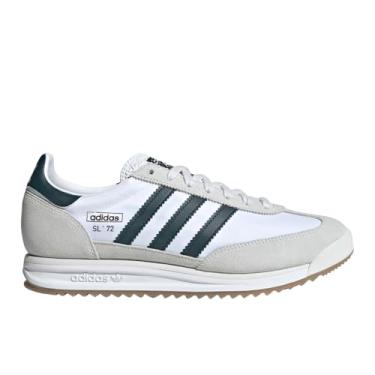 Imagem de adidas Tênis masculino casual Sl 72 Rs com cadarço - branco, Multi, 5 Wide