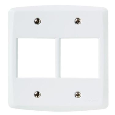 Imagem de Placa 4X4 4 Postos Lux2 Branco Tramontina
