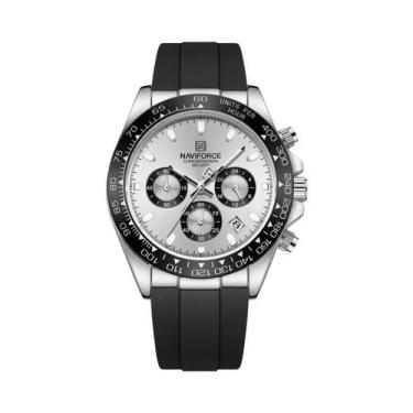 Imagem de Relógio De Pulso Masculino De Luxo À Prova d'Água NAVIFORCE Com Pulsei
