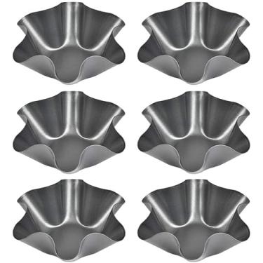 Imagem de 6 Pack Moldes de Assado Aço Carbono para Taco Shell e Bowl Salada Antiaderente Cozinha