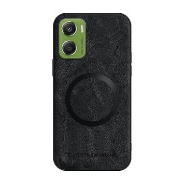 Imagem de Pzwoxukhov Capa compatível com Motorola Moto G06, couro PU, capa de telefone à prova de choque, compatível com Motorola Moto G06 capa preta