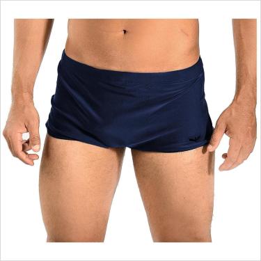 Imagem de Sunga Masculina Boxer Larga Adulto Lisa Moda Praia-Masculino