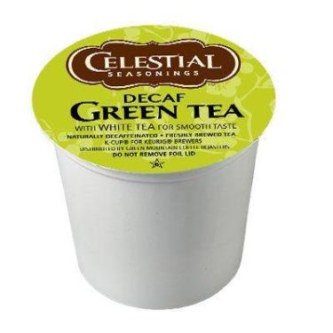 Imagem de K-Cups Celestial Seasonings Chá Verde Descafeinado 48 Unidades