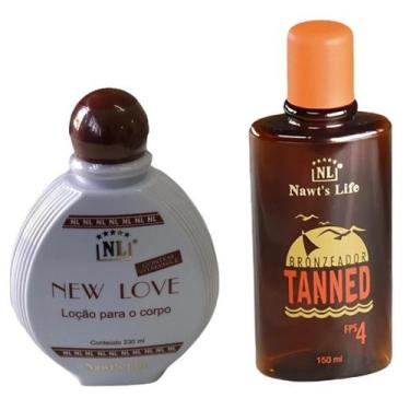 Imagem de Kit Loção Hidratante Corporal 230ml Óleo Bronzeador FPS 4 150ml para B