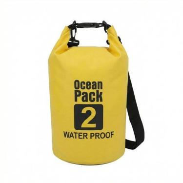 Imagem de Mochila Bolsa Saco 2 Litros Estanque Impermeável Para Agua