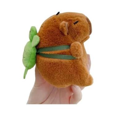Imagem de Chaveiro De Pelúcia De Capivara De Desenho Animado Fofo De 12cm, Pinge