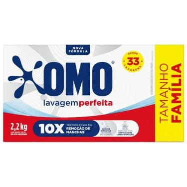 Imagem de Sabão em Pó OMO Lavagem Perfeita 2,2 kg, 2,2kg