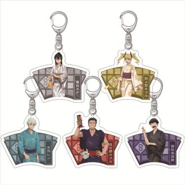 Imagem de Conjunto de chaveiros de acrílico Kaiju No. 8 Yukata Soichiro & Reno