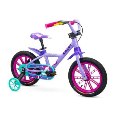 Imagem de BICICLETA ARO 14 INFANTIL NATHOR Cor:CALOI CECIZINHA MOD 2024, CALOI C