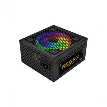 Imagem de Fonte de Alimentação ATX 650W RGB 80 Plus com PFC Ativo Preto BR-X
