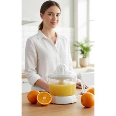 Imagem de Espremedor Elétrico 750ml 25W Branco 110V - Suco Fresco - Congratulati