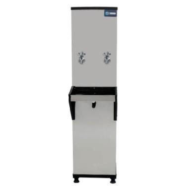 Imagem de Bebedouro Industrial de Coluna Knox 25 Litros 2 Torneiras Geladas Inox